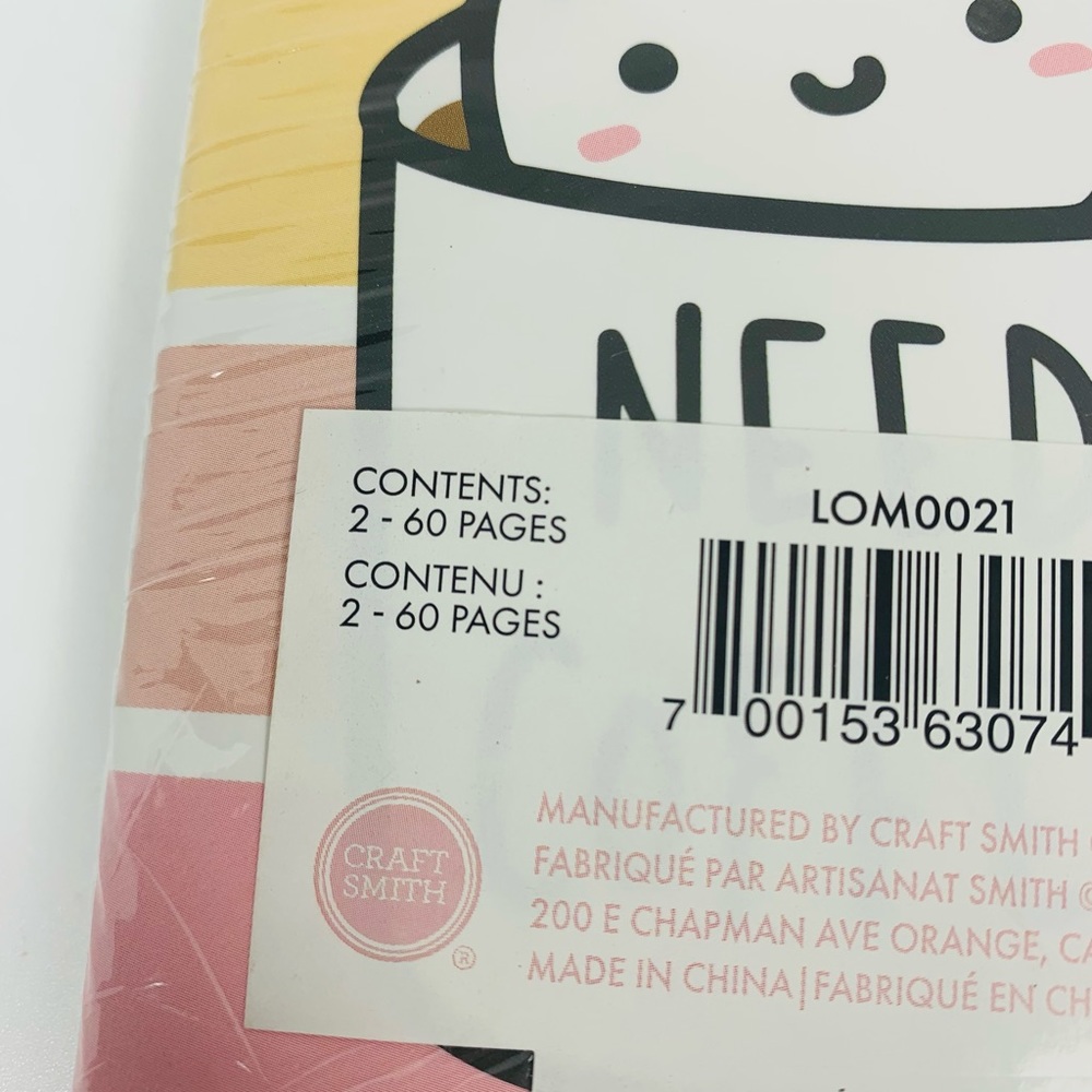 Once More With Love Margaret Ying  Small  Journal 2pk Plan My Life Kawaii Cute - Picture 4 of 5